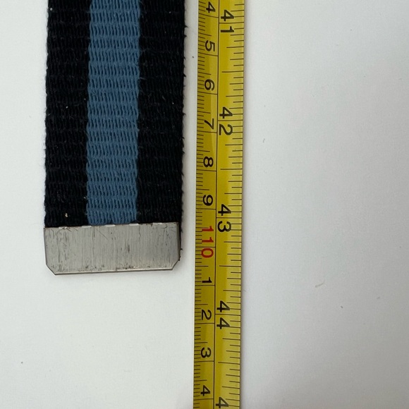 Blue Striped Belt - Picture 7 of 7